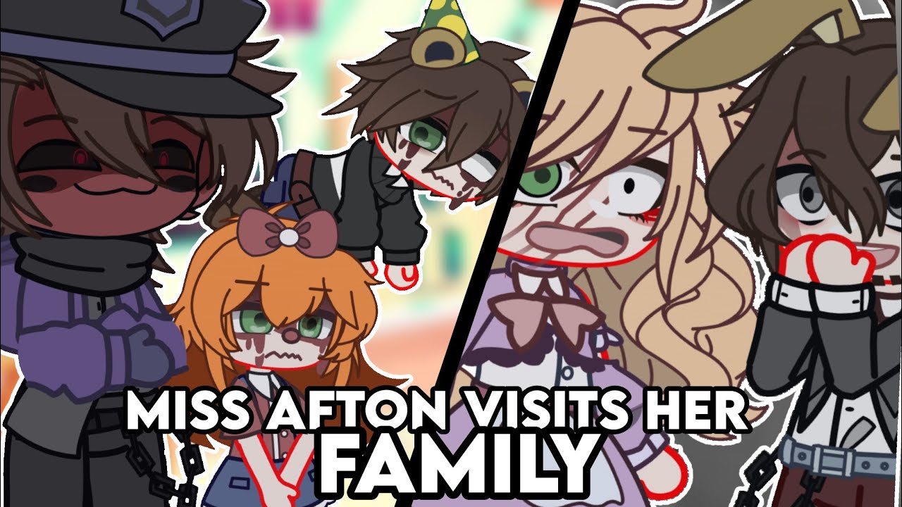 Miss Afton Visits Her Family | Afton Family | FNaF
