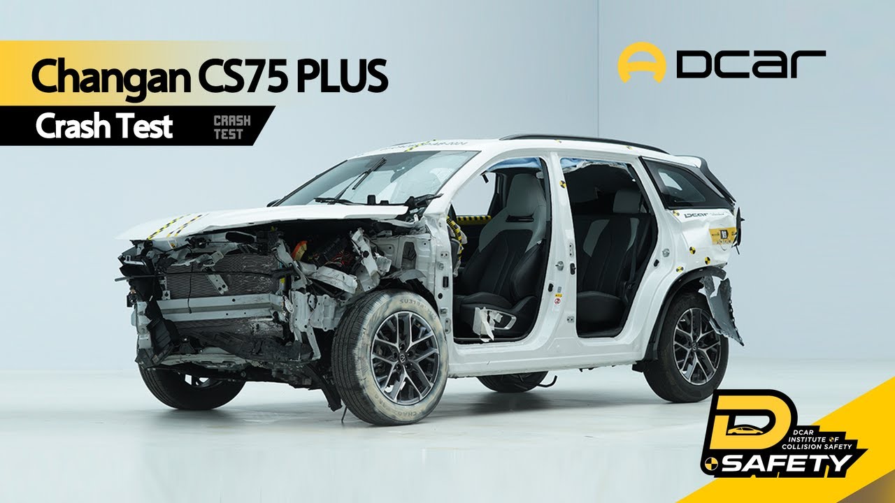 CHANGAN CS75 PLUS Crash Safety Test长安CS75 PLUS 碰撞安全测试