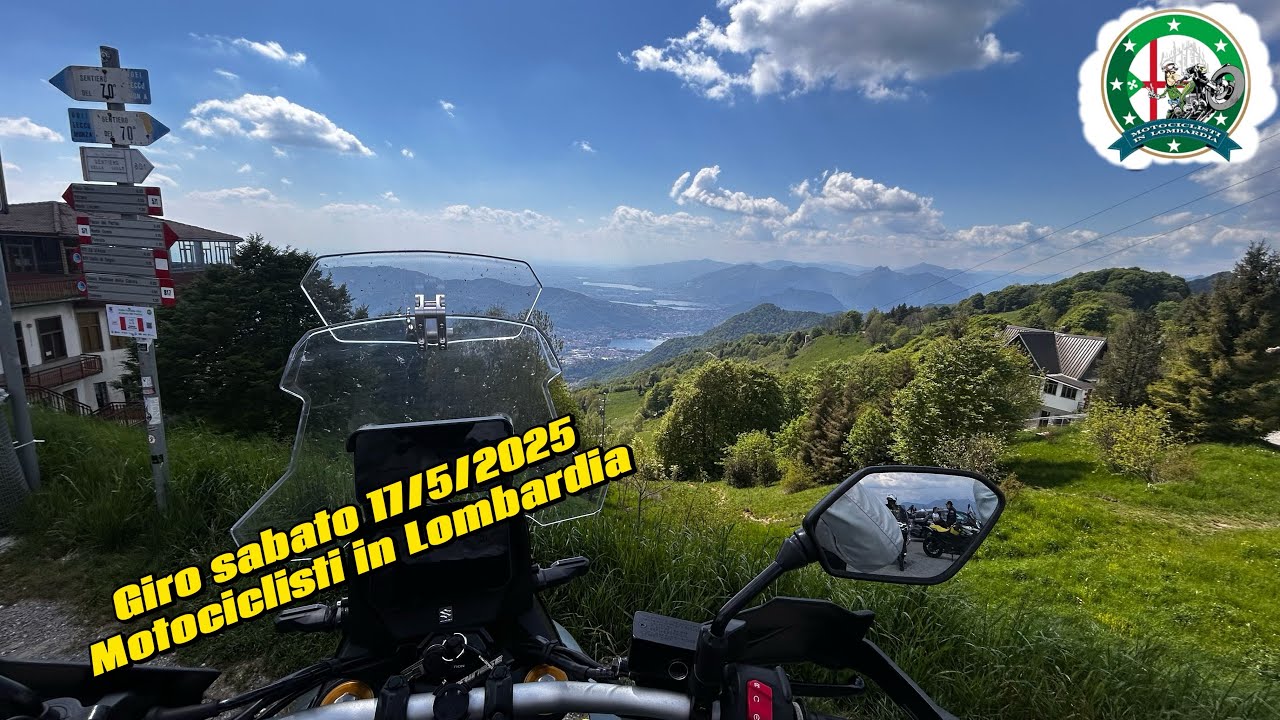 Giro motociclisti in Lombardia 17.5.2025