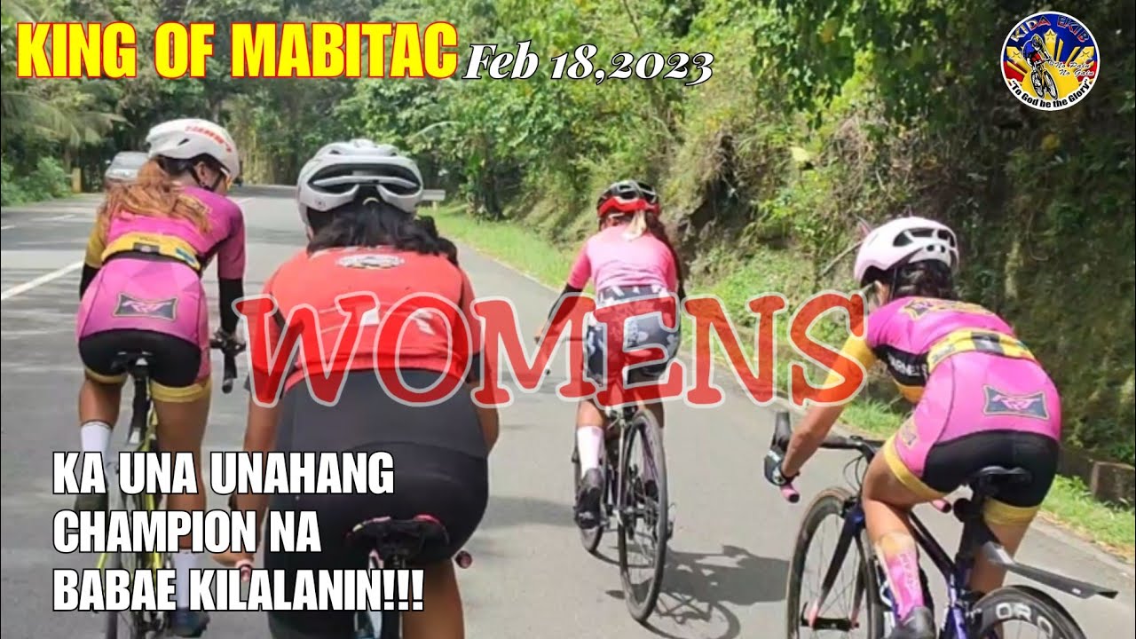 KA UNA UNAHANG BABAE NA NAG CHAMPION SA MABITAC KILALANIN | KIDA EKIB