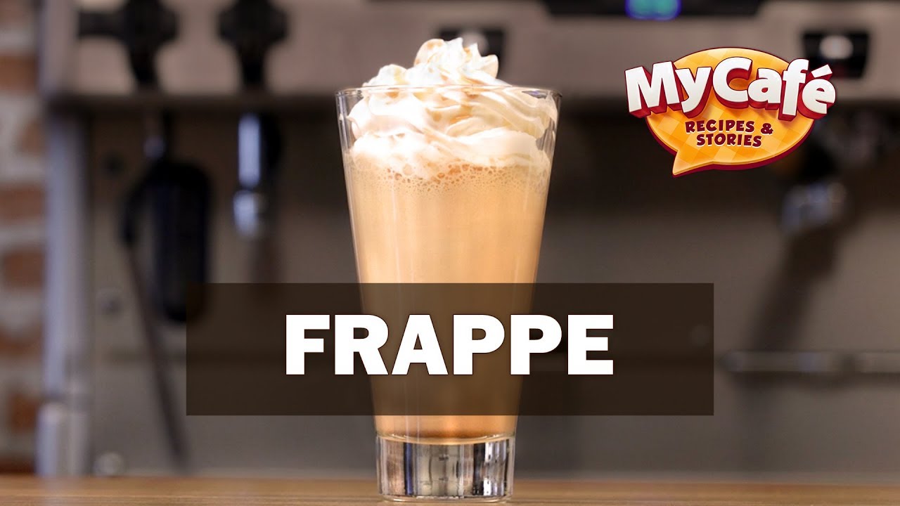 Caramel Frappe Recipe from My Cafe and JS Barista Training Center