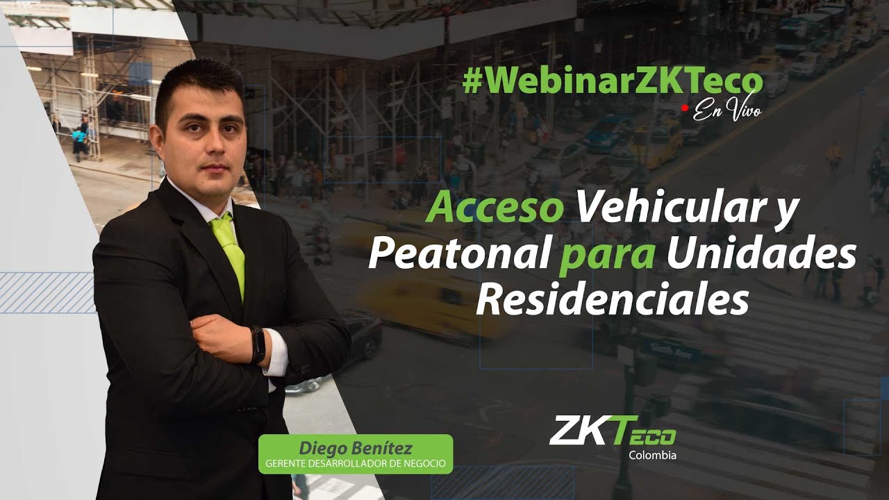 🟢 Webinar: Acceso Vehicular y Peatonal para Unidades Residenciales