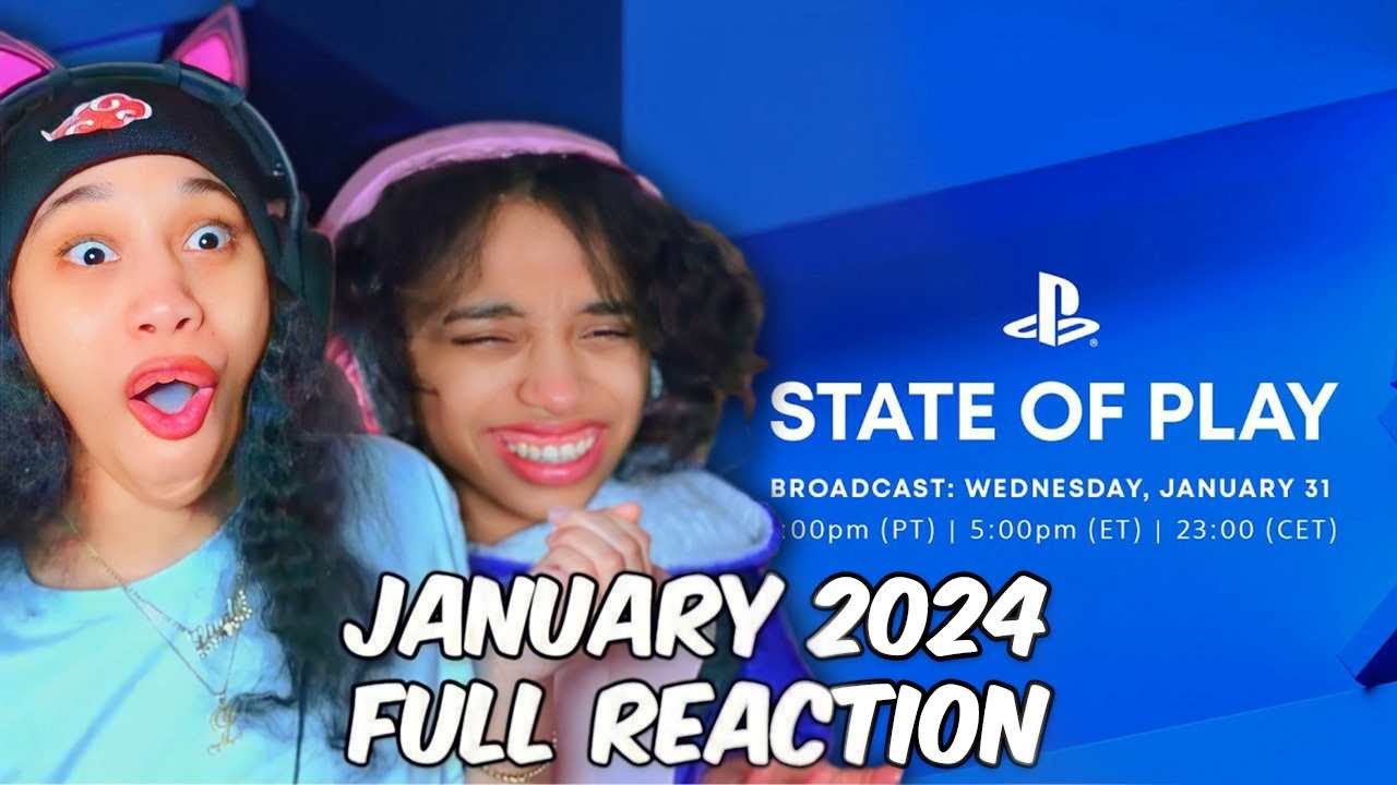 PLAYSTATION STATE OF PLAY (JANUARY 31 2024) FULL REACTION!!