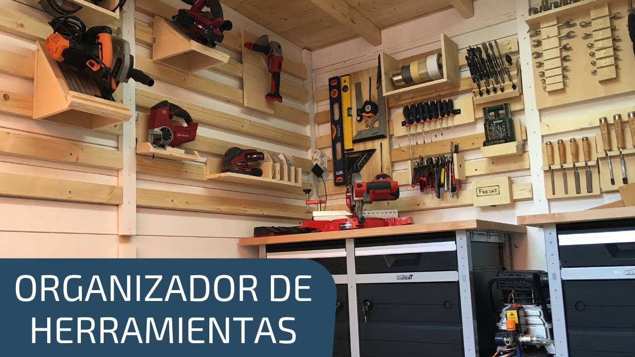 Organizador de Herramientas · Sistema francés (French Cleat)