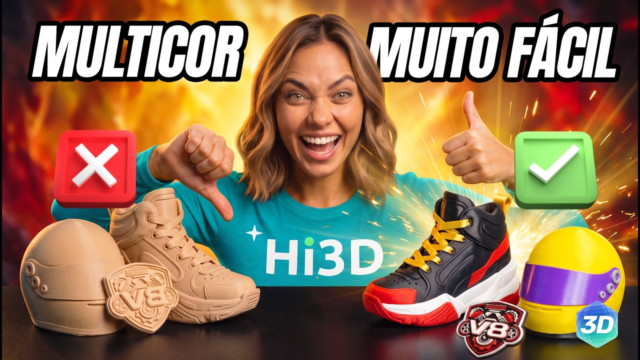 MULTICOR MUITO F&Aacute;CIL: A IA que Faz TODO o Trabalho por Voc&ecirc; (Hi3D)