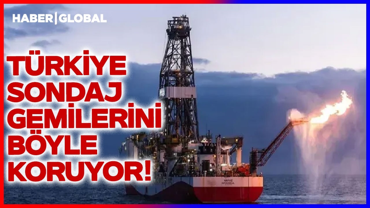 T&uuml;rkiye Karadeniz'de Sondaj Gemilerini B&ouml;yle Koruyor!