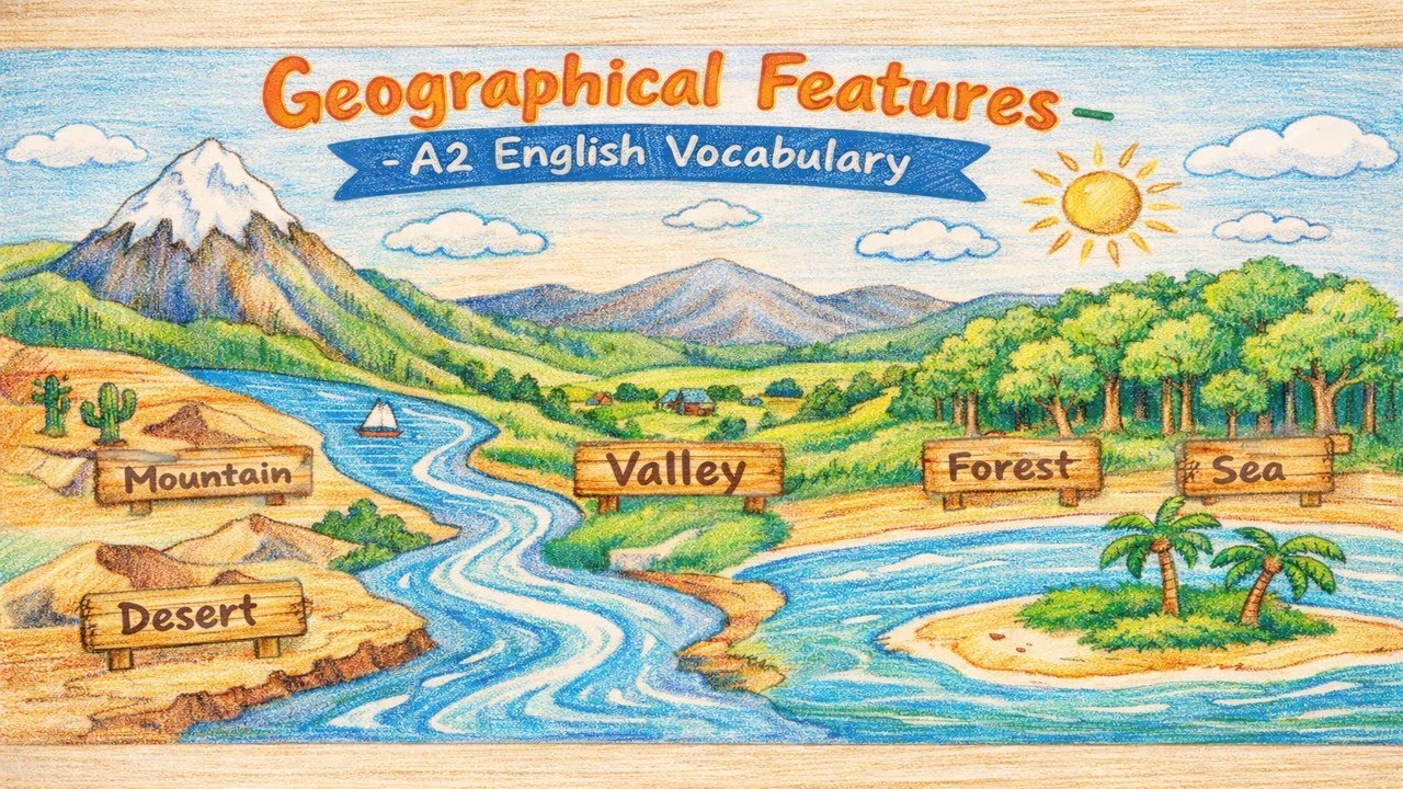 Vocabulary : A2 ( Geographical Features )