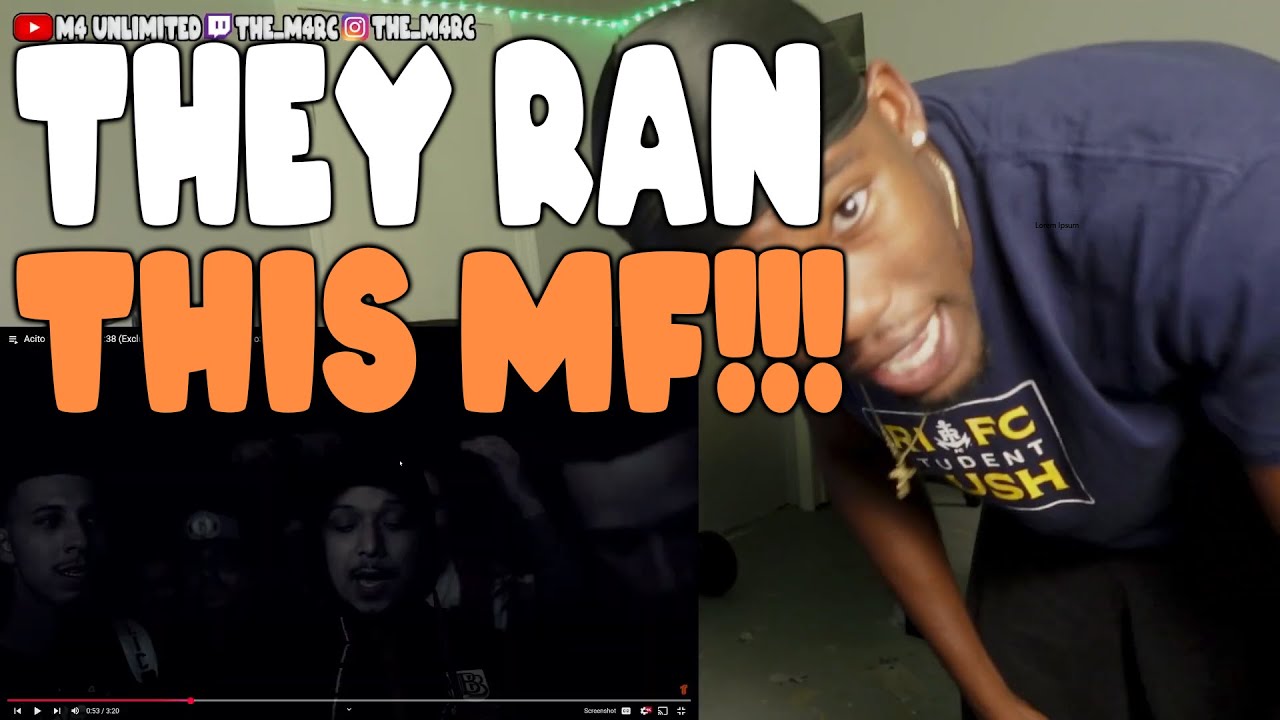 Acito ft. 3300PQ - 3:38 (Exclusive Music Video) REACTION