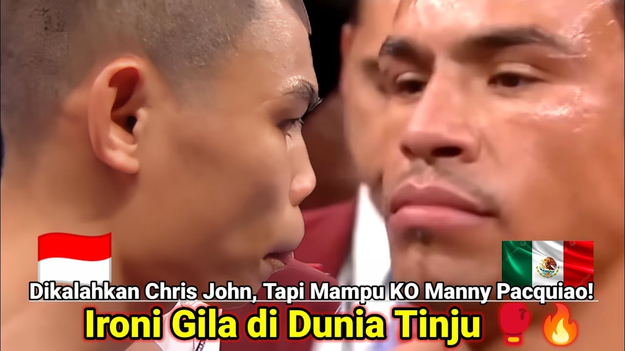 Dikalahkan Petinju Indonesia, Tapi Mampu Meng-K'O Manny Pacquiao! Ironi Gila di Dunia Tinju🥊