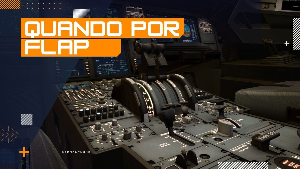 Qual a hora certa de por flap no Airbus 320 e no Boeing 737