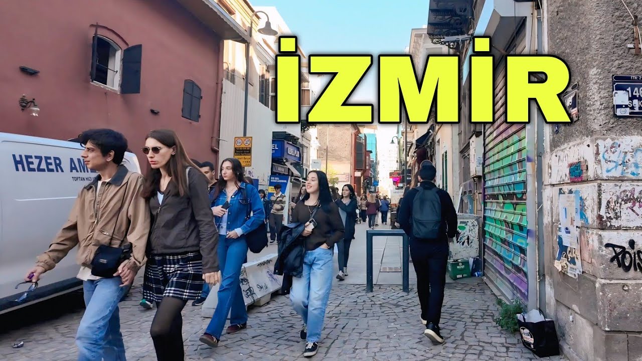 Daytime Walk in İzmir&rsquo;s City Center: A Slice of Aegean Life (Alsancak)