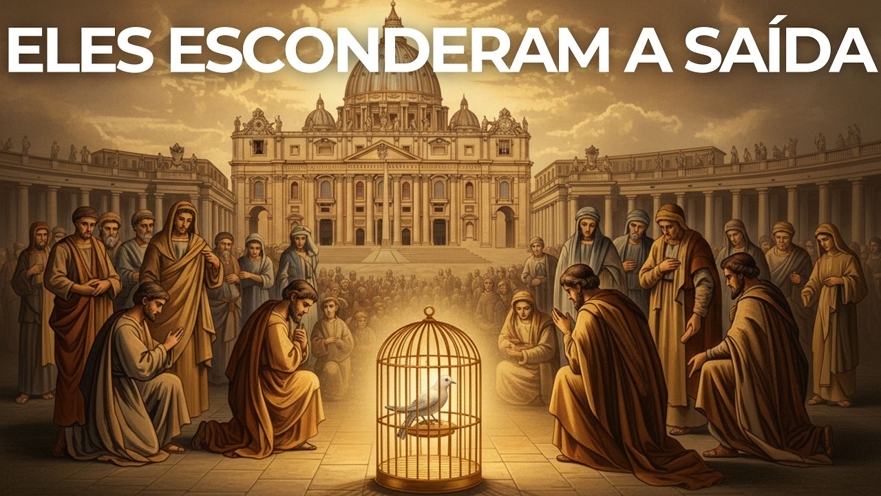 Existe uma realidade oculta controlando sua vida, Jesus ensinou como sair, mas esconderam de você.”