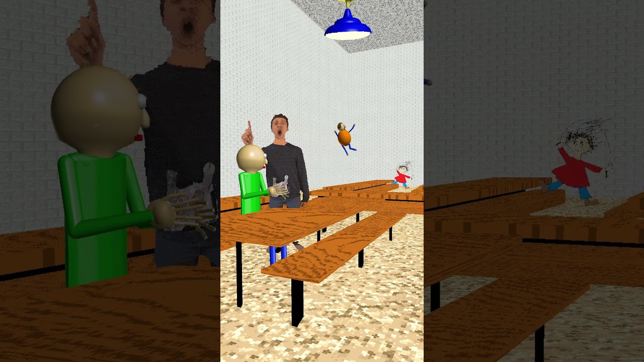 Principal Put Everyone in Detention! BALDI 