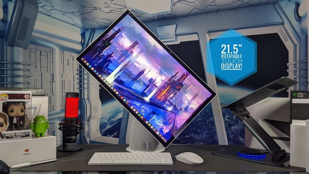 HP Chromebase 21.5&rdquo; Rotatable All In One Modern Touchscreen Computer: Unbox & Review