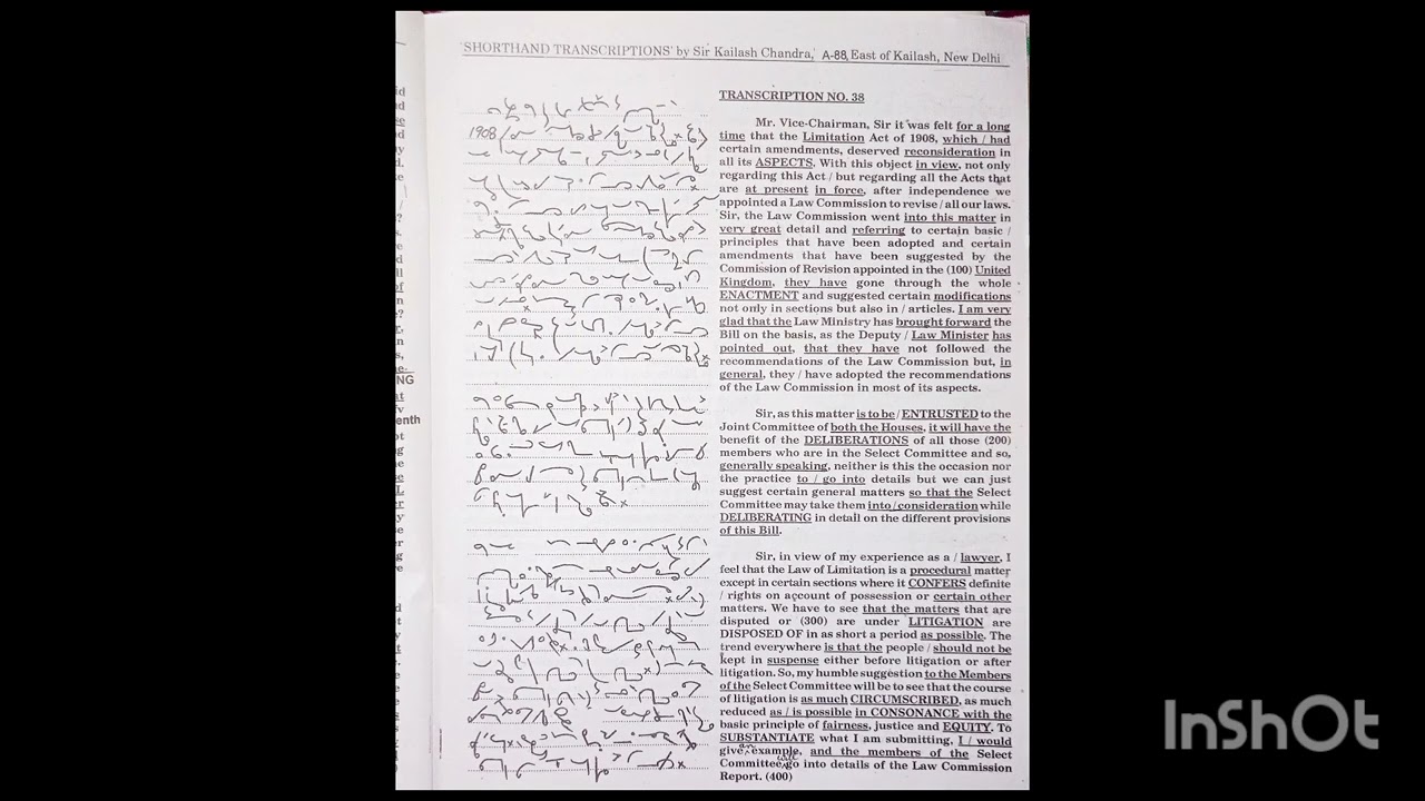 Transcription no 38 (speed 80 wpm) 400 words