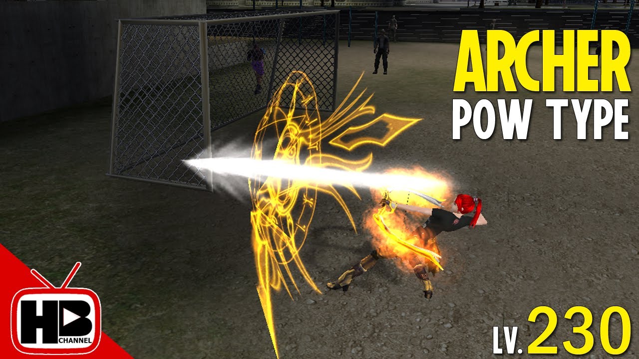 Pow Type Archer Skills - Yoga Ran Online