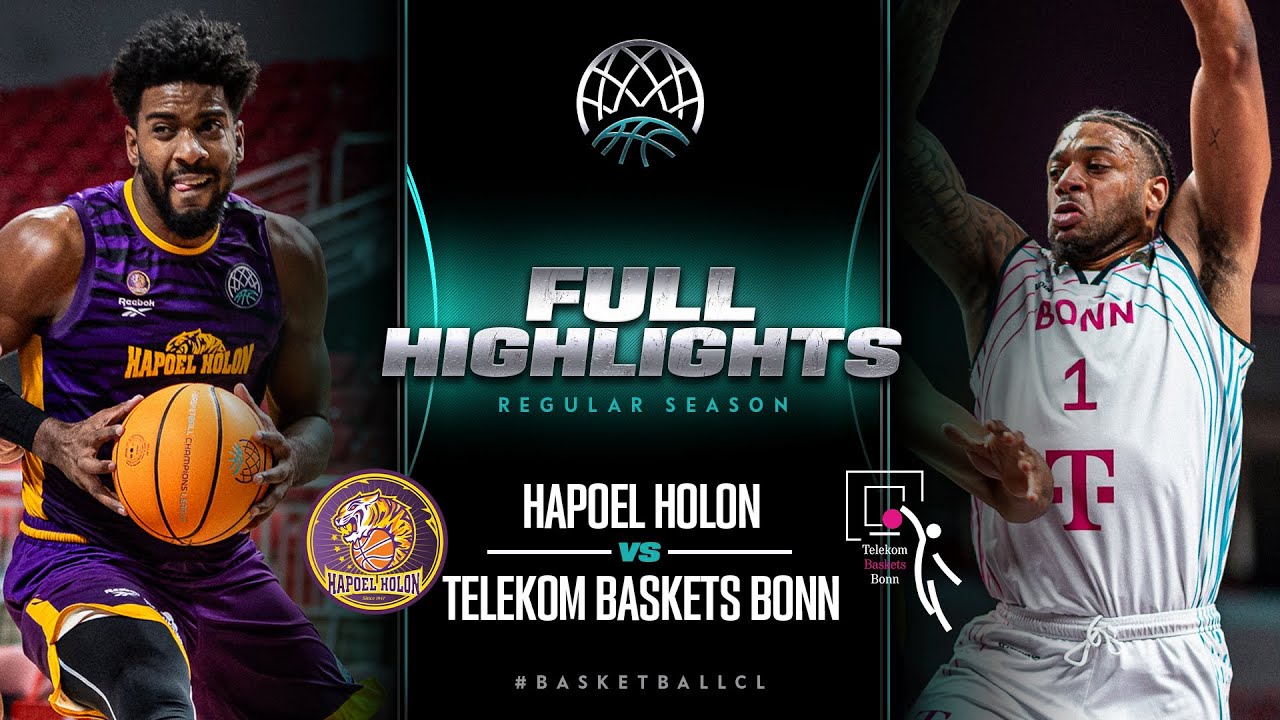 Hapoel Holon v Telekom Baskets Bonn | Full Game Highlights | #BasketballCL 2023-24