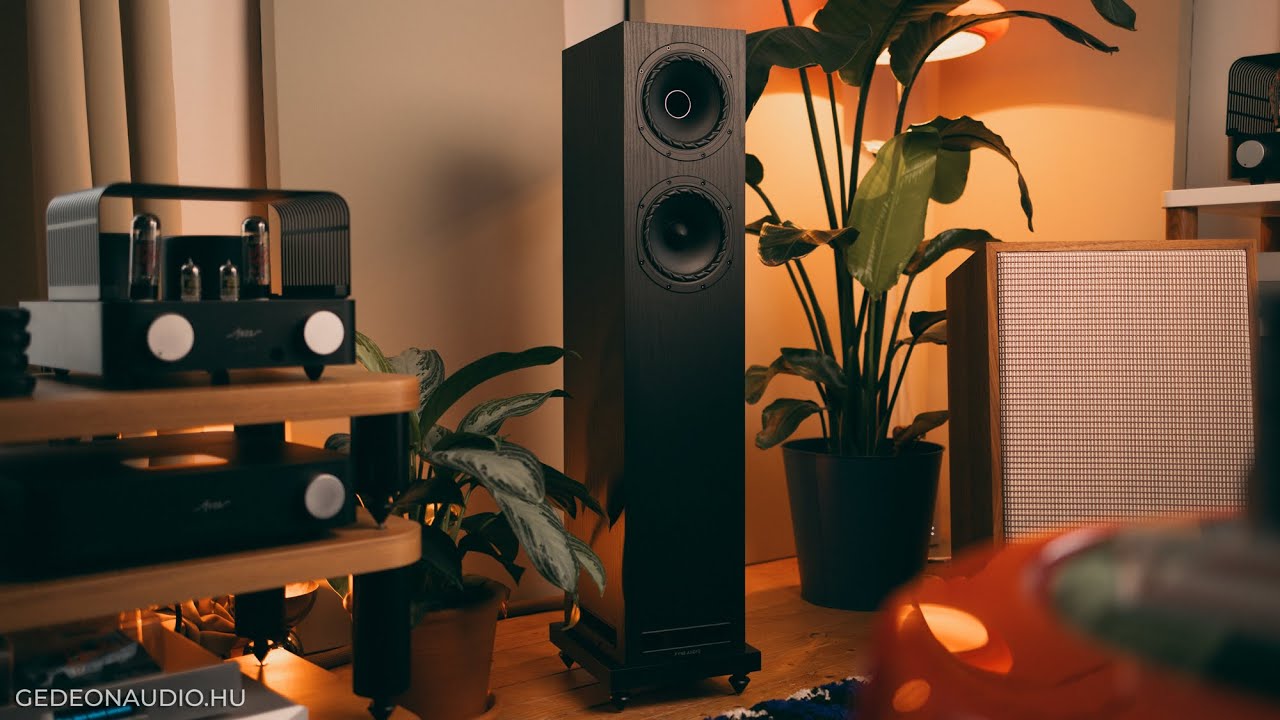 Ti kértétek - Az ÚJ Fyne Audio F501E Hangfal + Hegel H150 erősítő