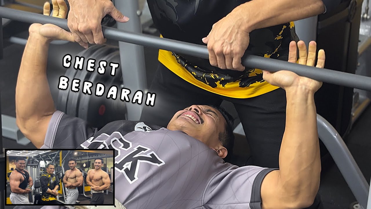 FULL CHEST DAY | TRAINING CAMP SAZALI SAMAD
