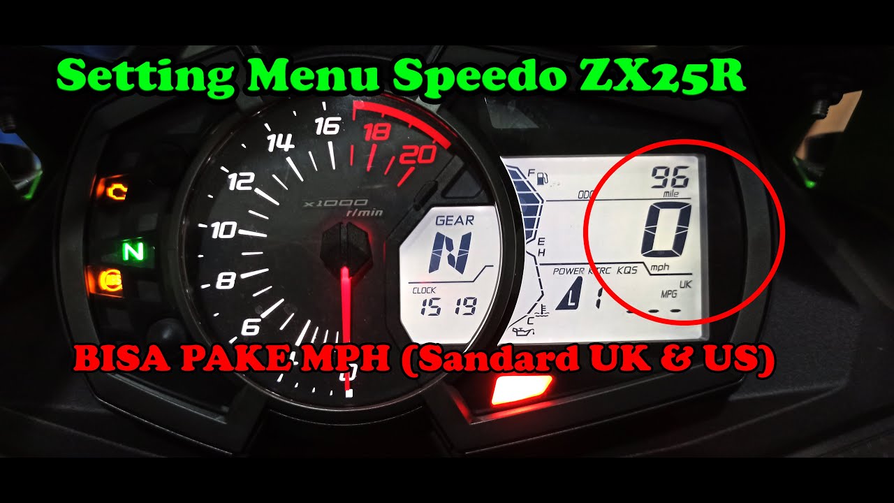 TECH REVIEW | CEK MENU SPEEDO ZX25R | SETTING JAM KTRC QUICK SHIFT POWER MODE | PASANG SINGLE SEAT