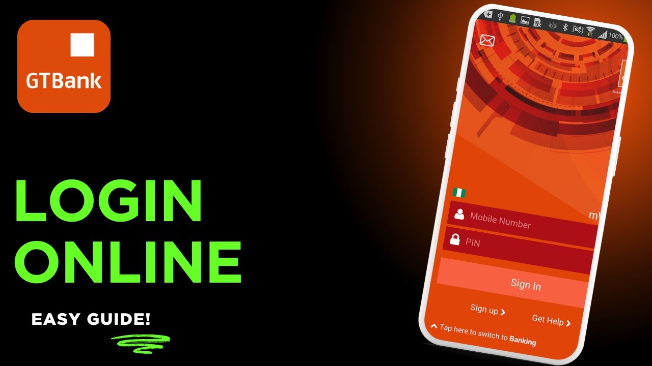 How to Login to GTBank online banking - Ghana