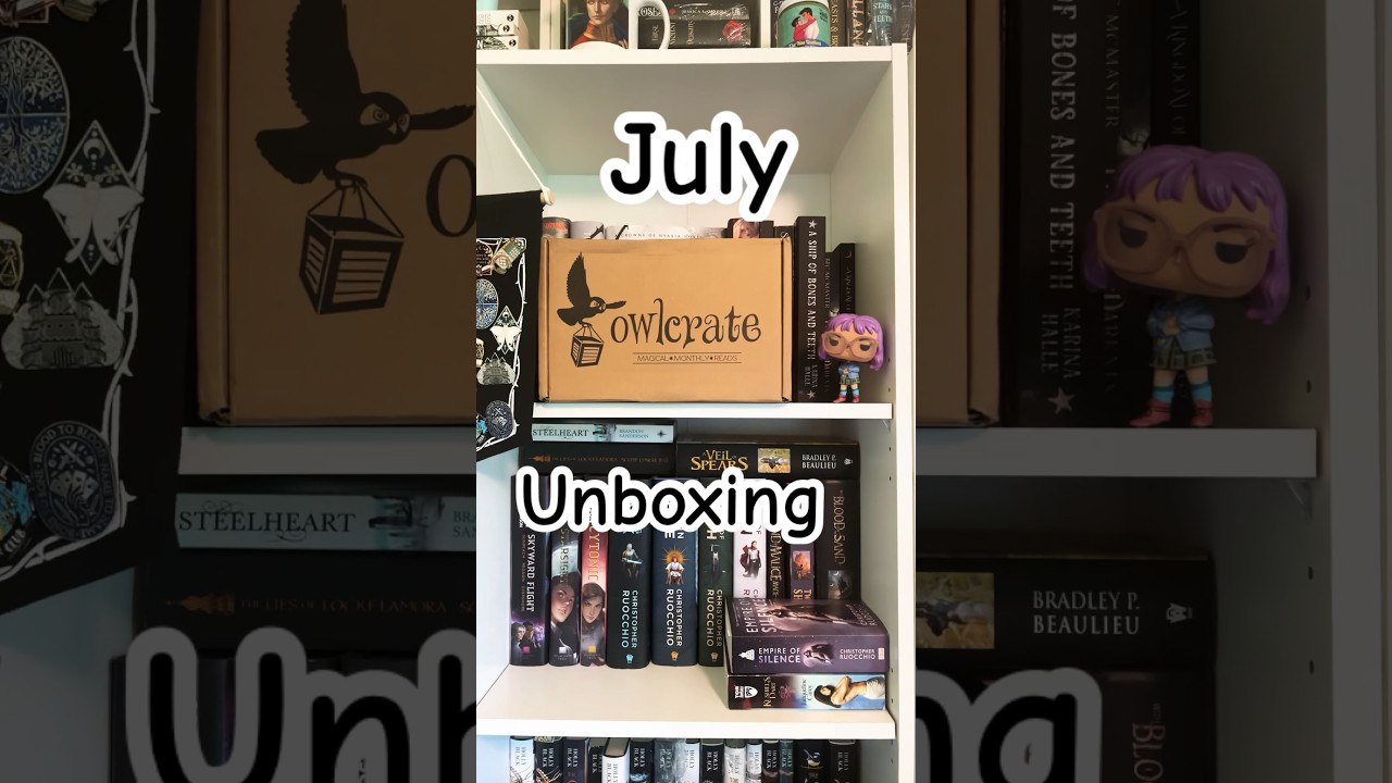 Break The Curse Owlcrate Unboxing 📚📦 | July 2023 #owlcrate #books