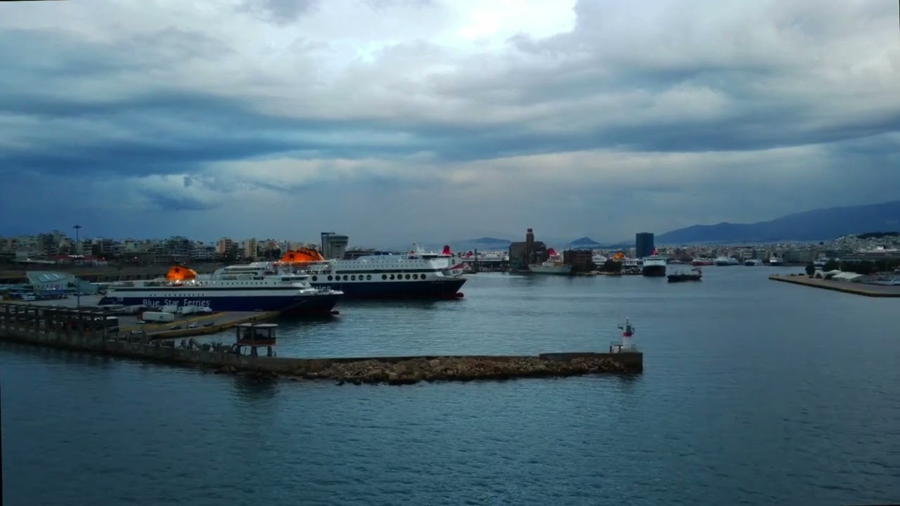 WINTER TOUR IN THE PORT OF PIRAEUS GREECE!!!!!