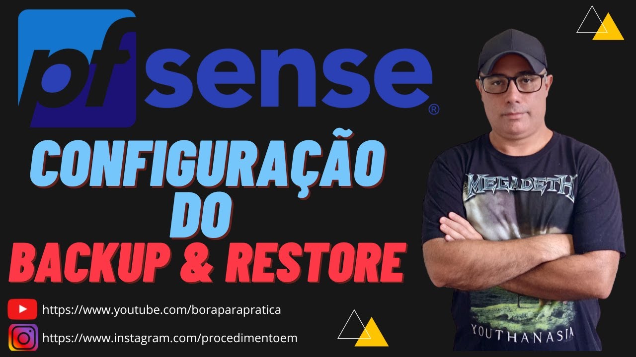 🔐 COMO CONFIGURAR o Backup Restore e Auto Configuration Backup ACB no pfSENSE PLUS+ 22.05