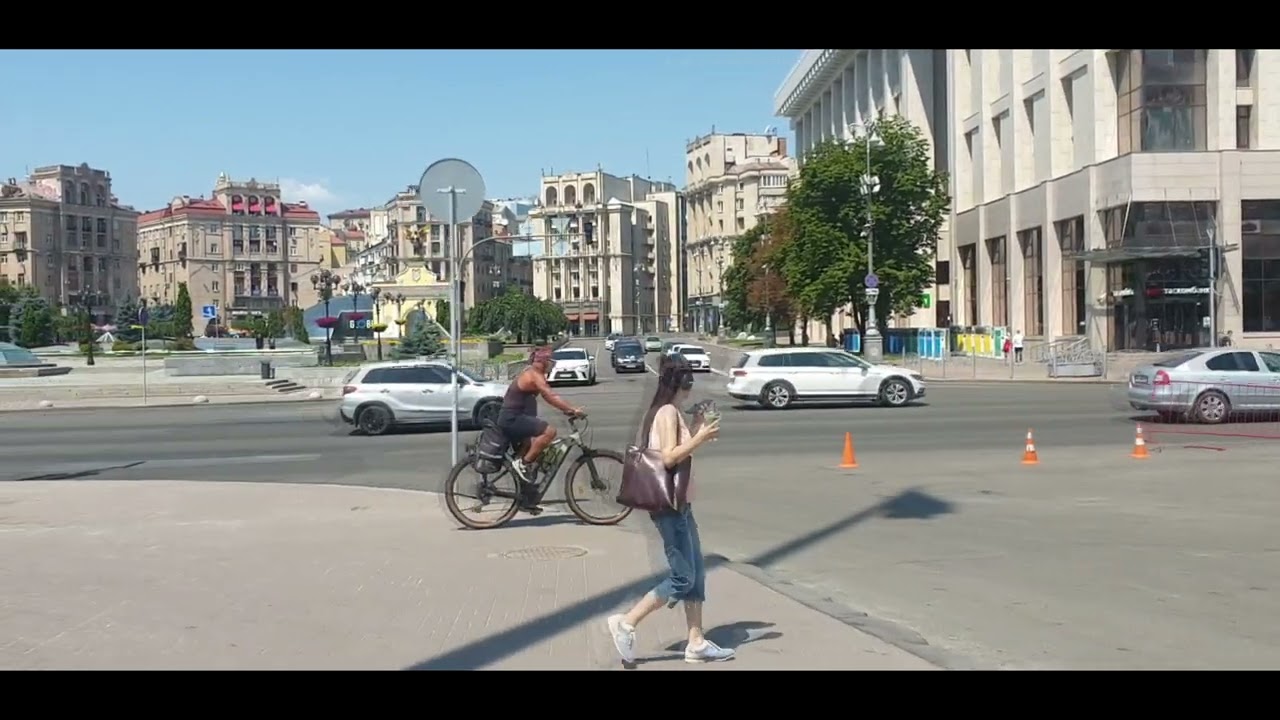 A walk in Kyiv, Ukraine 13 July 2024 / Прогулка по Киеву, Украина 13 июля 2024
