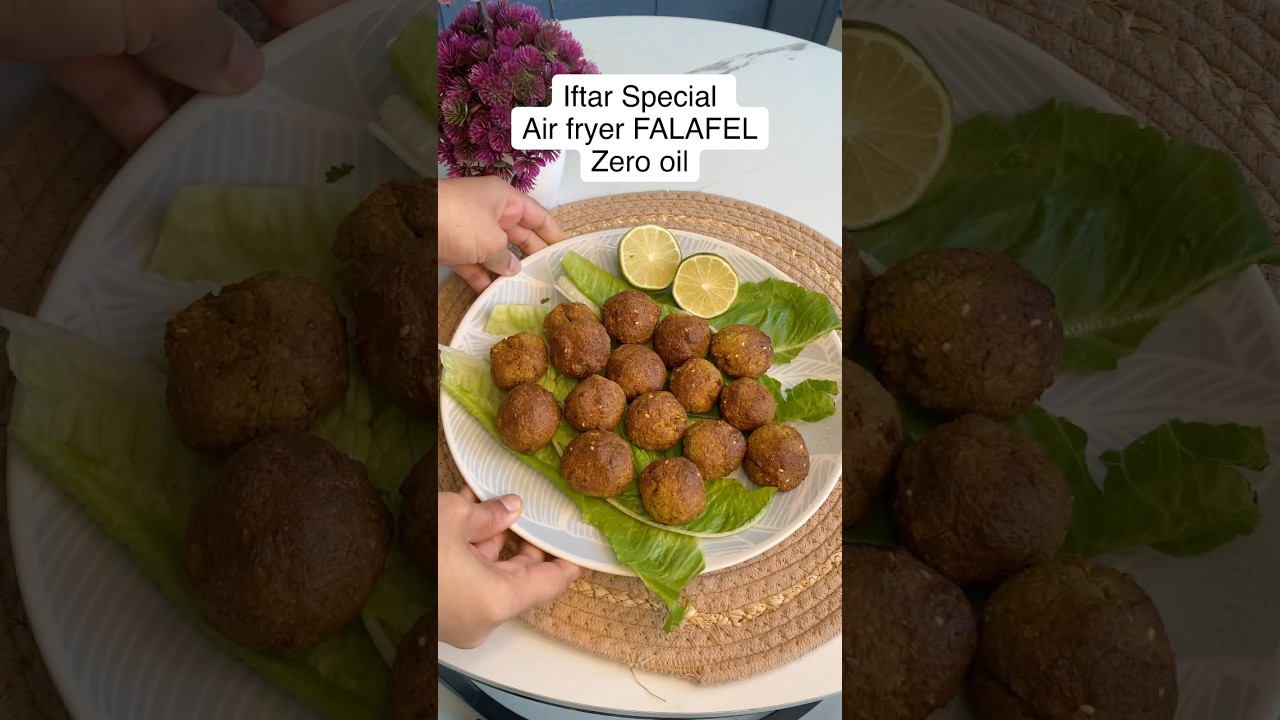 Iftar special Airfryer Falafel / Ramadan recipes 2026