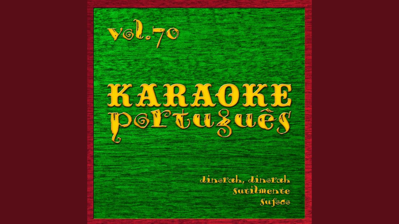 Tao Só (No Estilo de Só Pra Contrariar) (Karaoke Version)