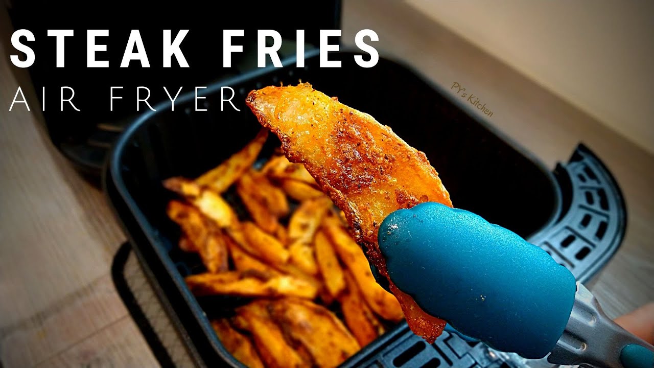 How To Cook Potato Wedges Without Oven - Air Fried Steak Fries