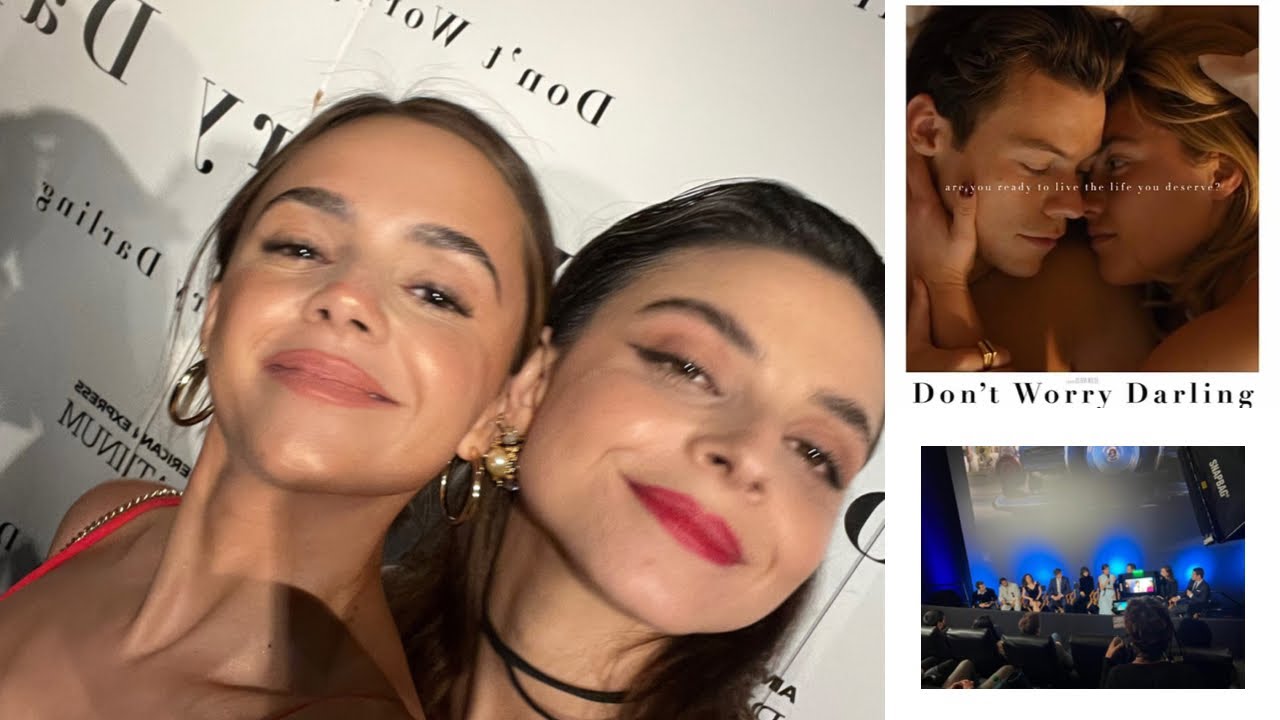 premier dont worry darling en ny - vlog/ storytime