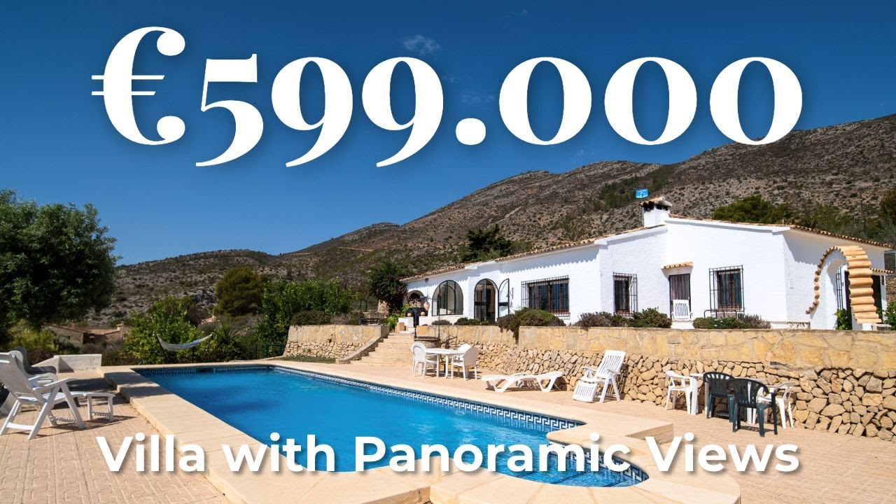 Inside A Finca with THE BEST Views of The Spanish Costa Blanca