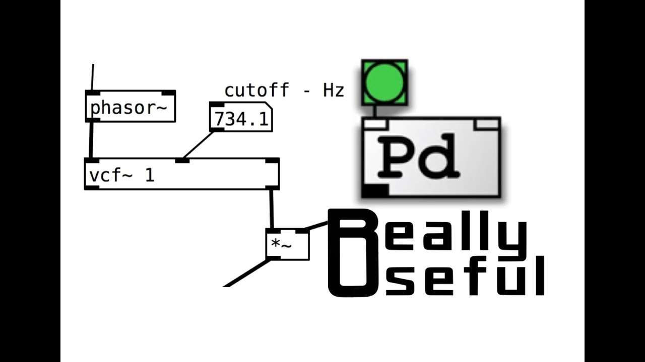 PureData tutorials -  rich synthesis (4) - acid filters