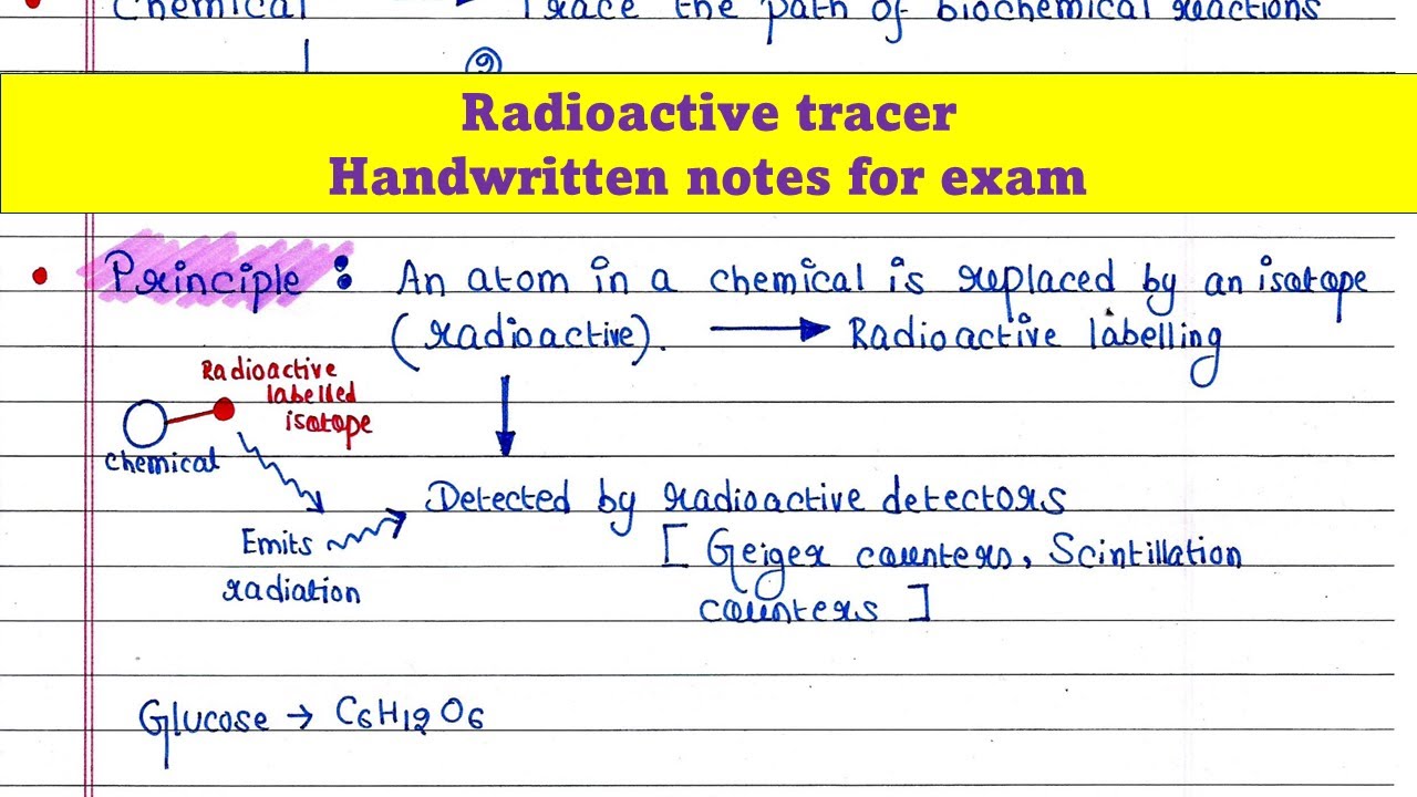 Radioactive tracer