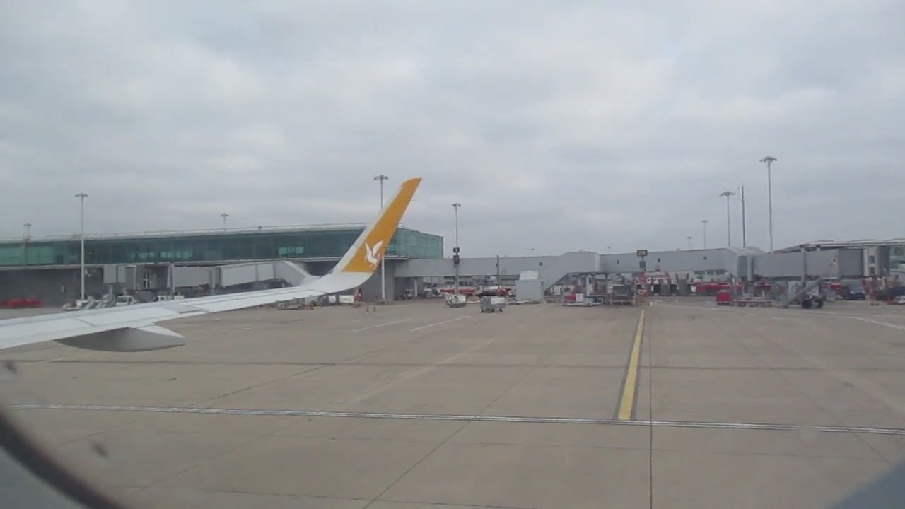 Pegasus Airlines Airbus A320neo Pushback Engine Start at London Stansted