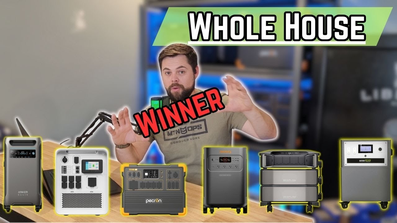 Entire House Budget Solar Generator Showdown [3 WINNERS]