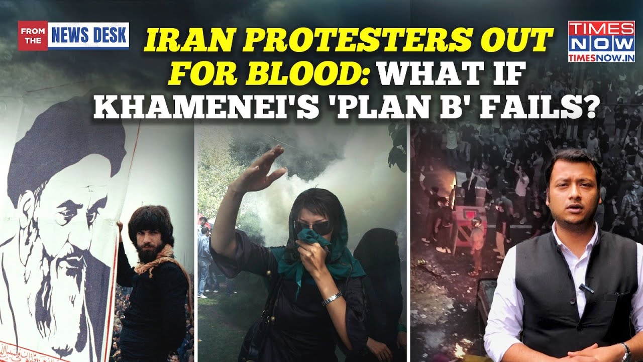 Iran Protesters Out For Blood: As 'Time Up Ayatollah' Call Grows, What If Khamenei's 'Plan B' Fails?