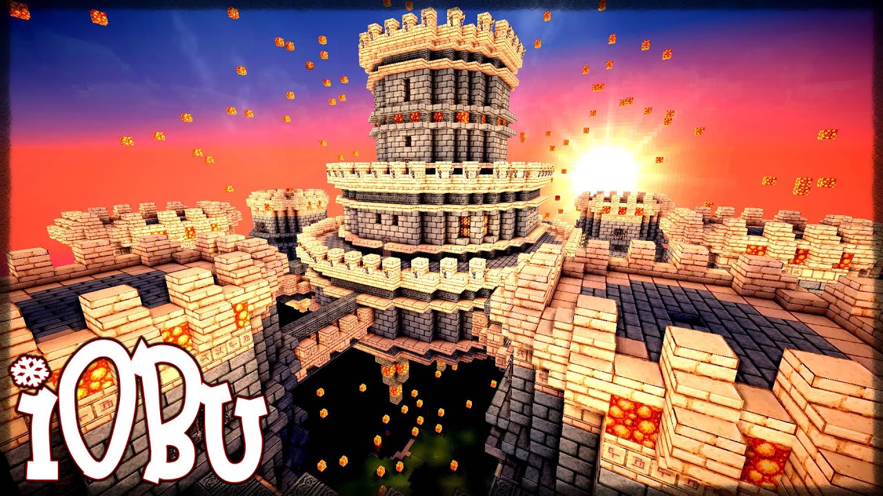 SKY CASTLE! Minecraft Timelapse - Let's Build with Download