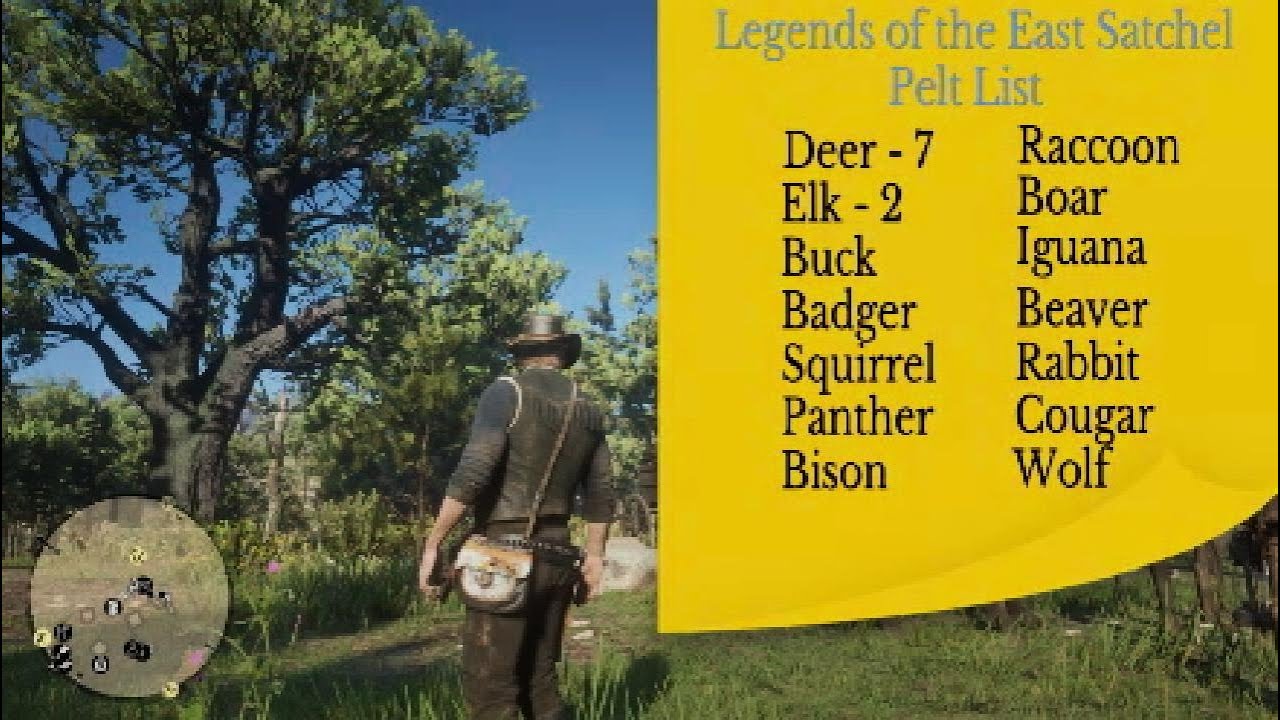 LOTE Satchel Pelt List
