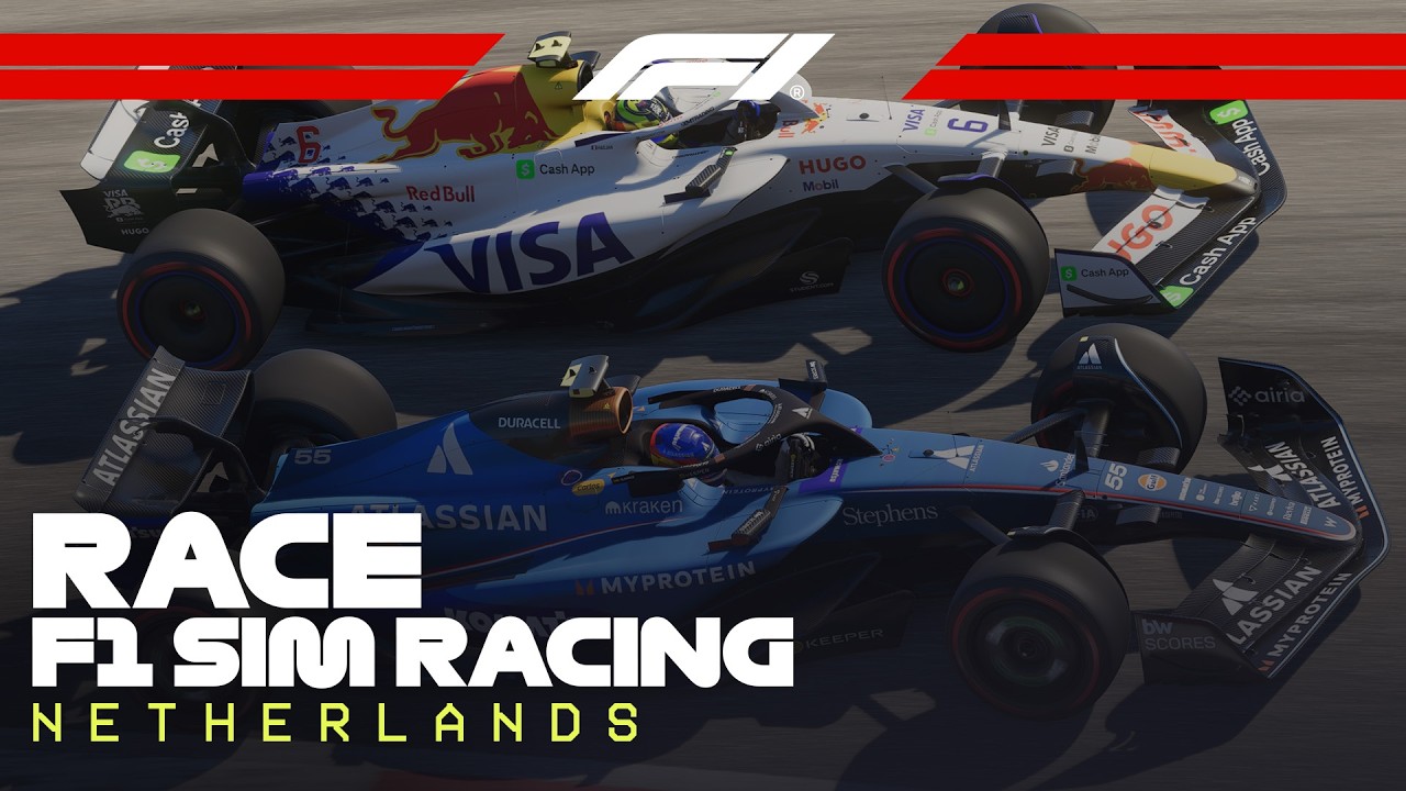 LIVE Race | 2026 F1 Sim Racing World Championship | Round 8: Netherlands