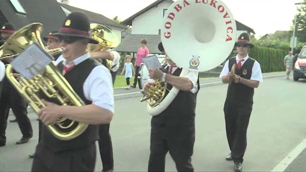 Parada ob 15 letnici Godbe Lukovica