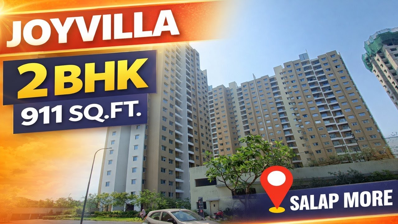 2 BHK Flat for Sale in Joyvilla | Salap More | 911 Sqft | Full Tour | #HowrahFlats #Trending
