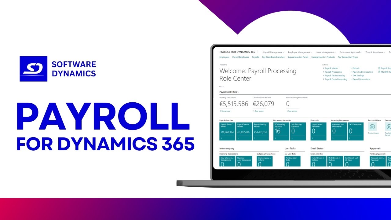 Payroll for Dynamics 365 | Make Payroll Management Effortless & Efficient