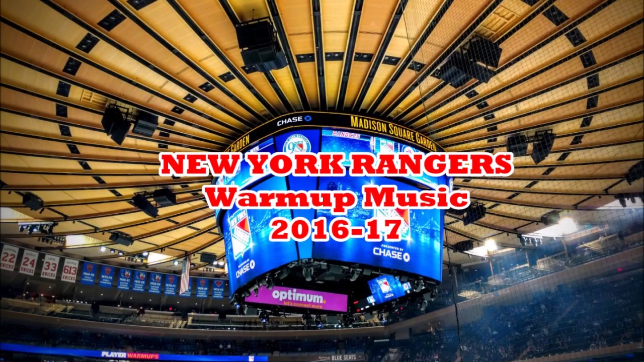New York Rangers 2016-17 Warmup Music
