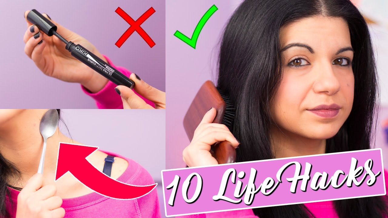 10 TRUCCHETTI CHE OGNI RAGAZZA DOVREBBE SAPERE (Life Hacks ITA)