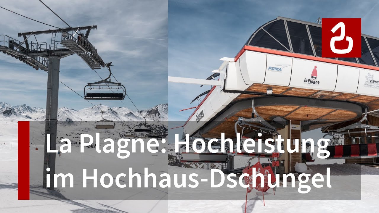 Wie viel Kapazität? Ja! Sesselbahnen Arpette & Colosses | Zwei 8er im Zentrum von Plagne - Bellecôte