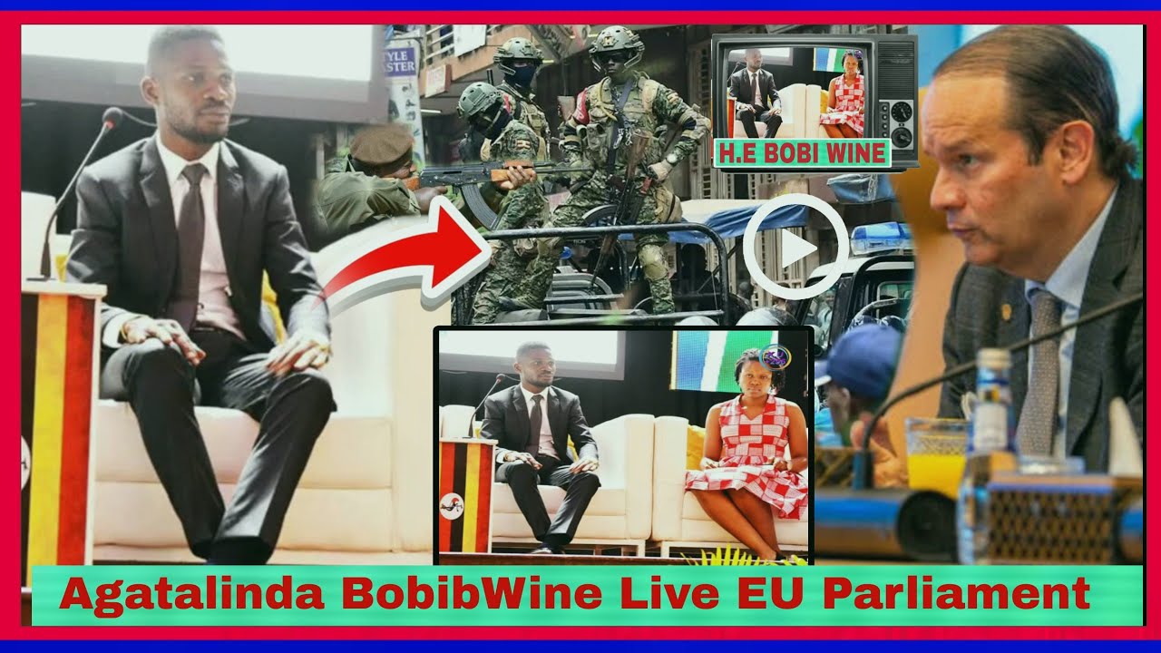Kiwedde Bobi Wine Live Mu E.U Parliament M7 Jiwunye Finally Akiliiza Yeyatta Omwana Ekiwandiiko
