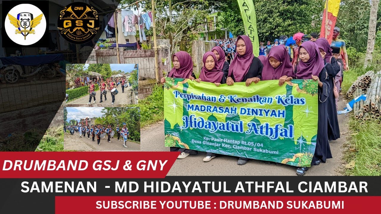 KEMERIAHAN. PAWAI SAMENAN DI SUKABUMI 2026 | MD HIDAYATUL ATHFAL kp. Pasir hantap ciambar